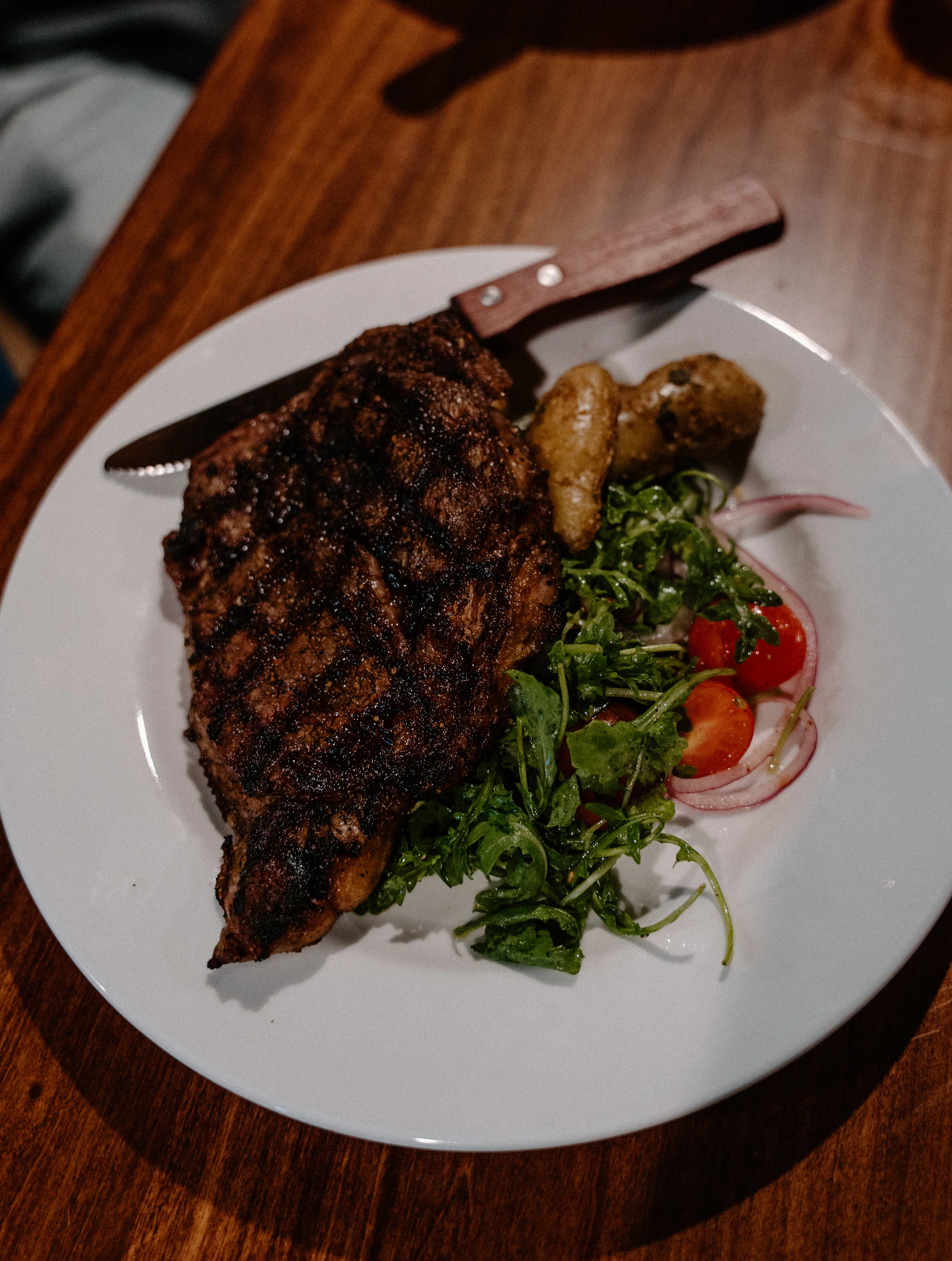 Comfort cuisine plate at SPUR Restaurant & Bar